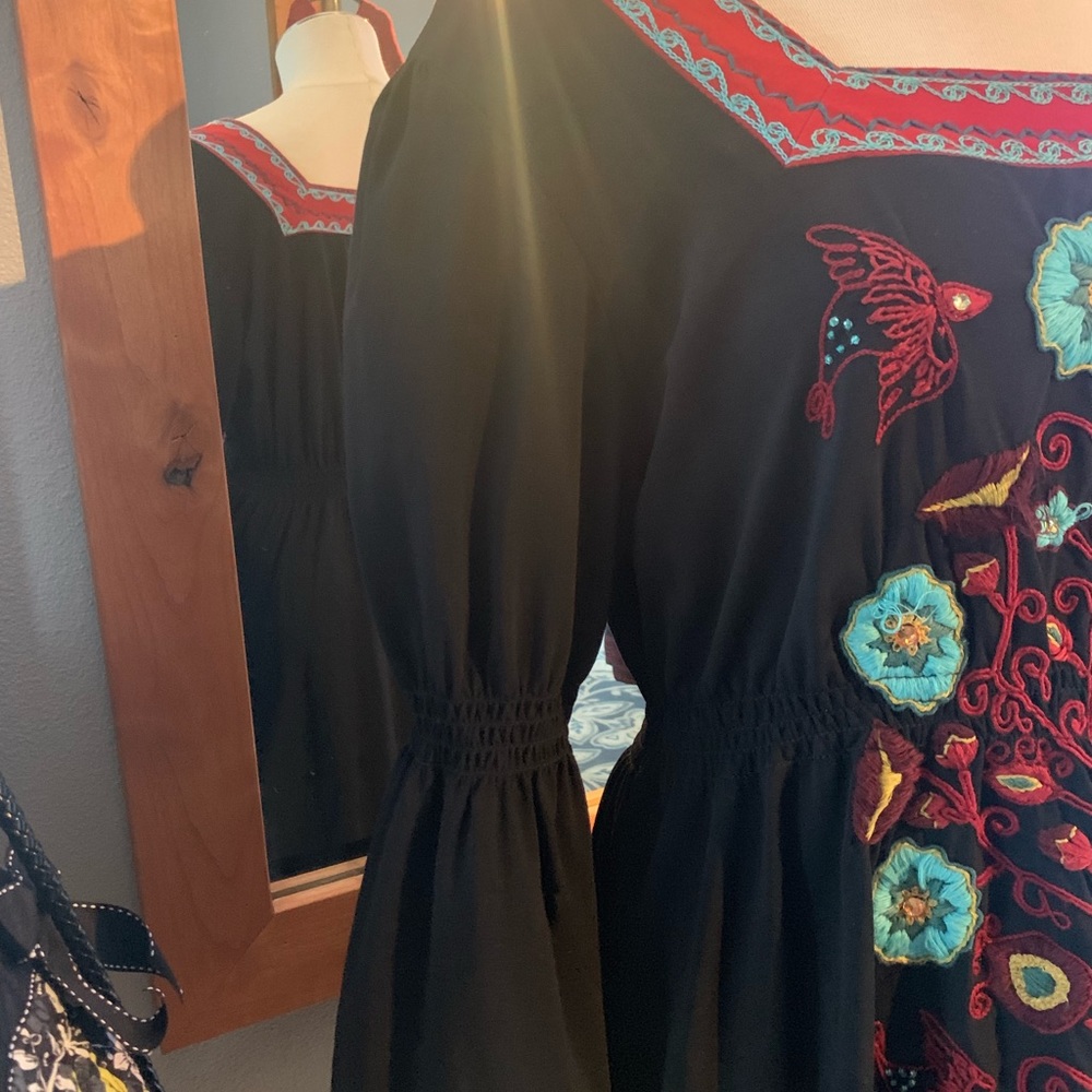 Embroidered dress